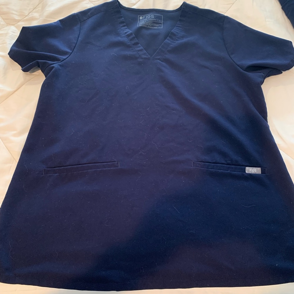 Figs Casma Three Pocket Scrub Top